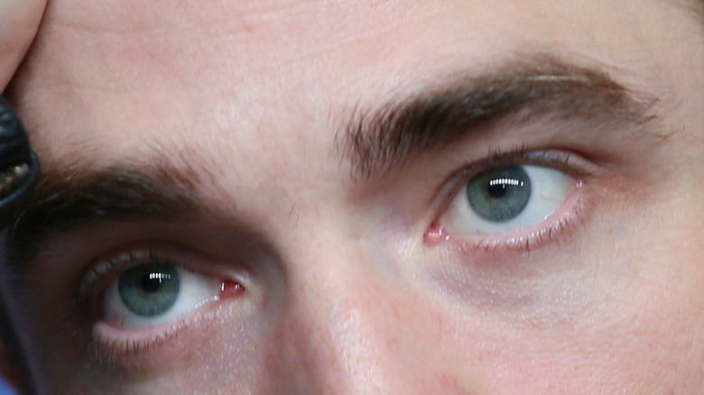 Robert Pattinson's sanpaku eyes