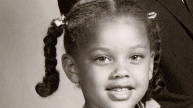 Vanessa Williams as a young girl