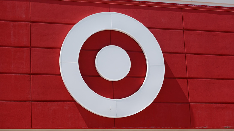 Target's store sign