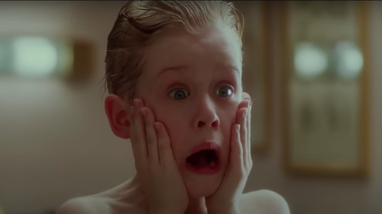 Macaulay Culkin as Kevin McCallister in Home Alone