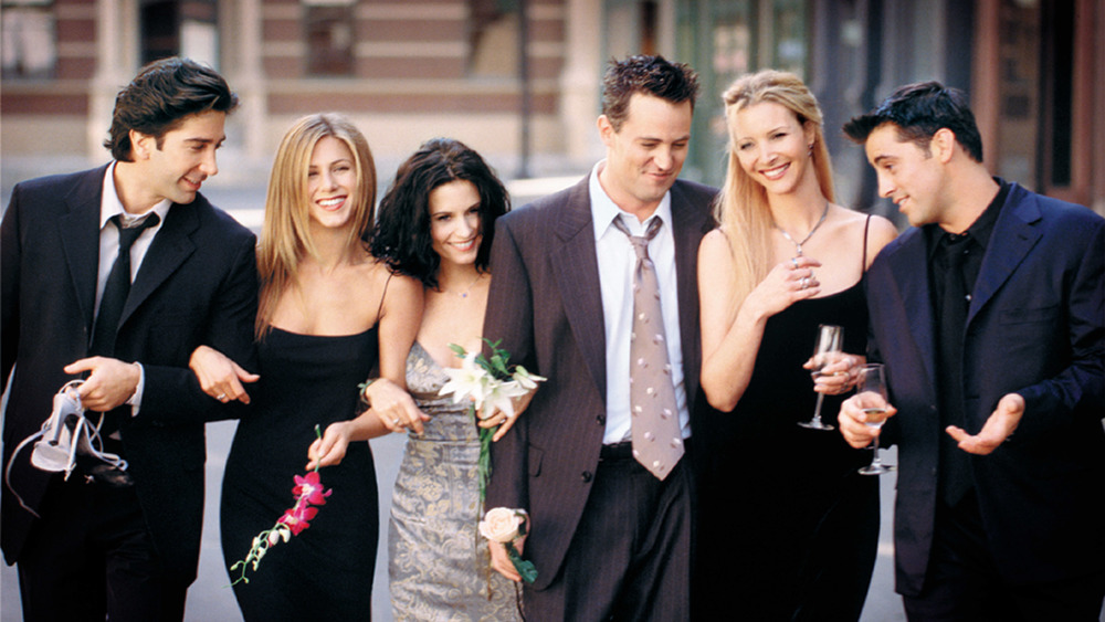 The cast of Friends 