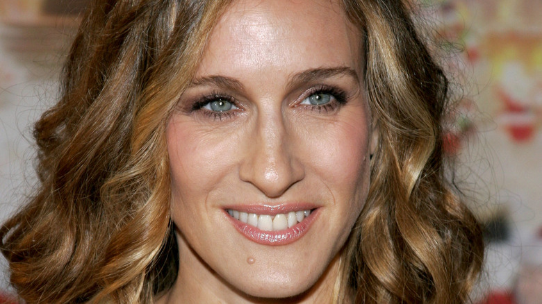 Sarah Jessica Parker smiles