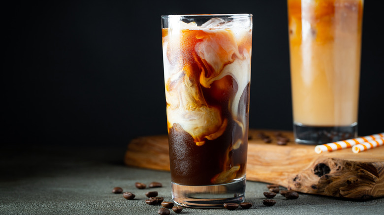 Cold brew with cream