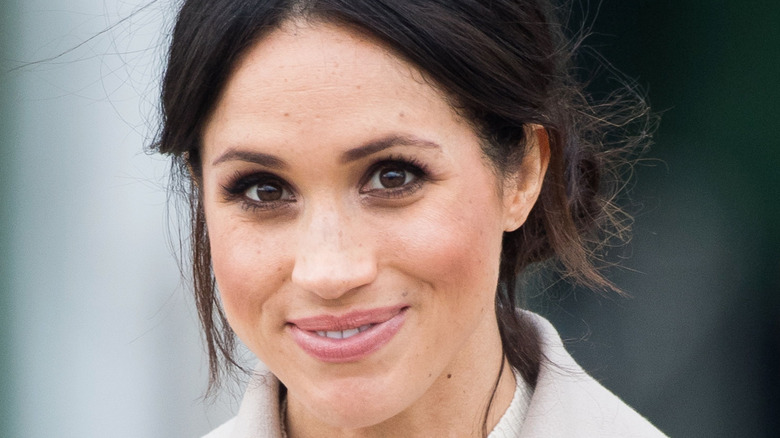 Meghan Markle smiling