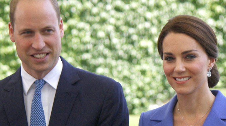 Prince William and Kate Middleton at event