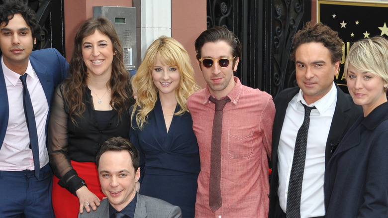 The cast of The Big Bang Theory