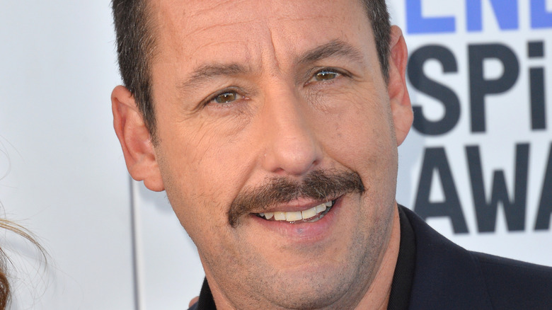 Adam Sandler smiling