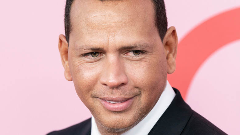 Alex Rodriguez on the red carpet