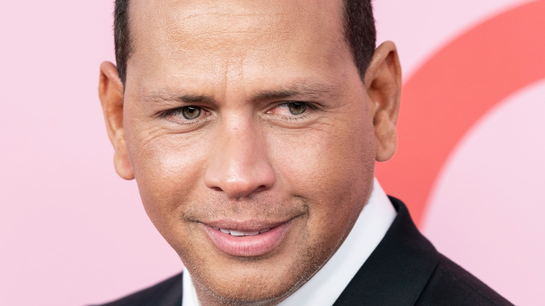 Alex Rodriguez at an event. 