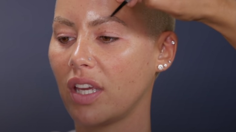 Amber Rose with no makeup