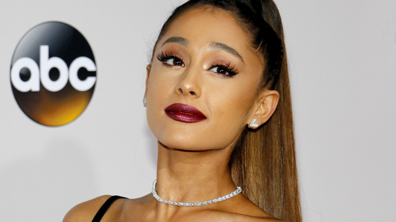 Ariana Grande smiling