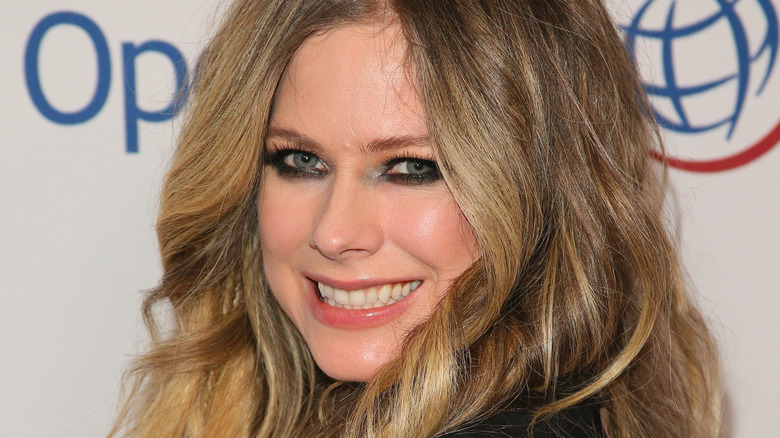 Avril Lavigne at event
