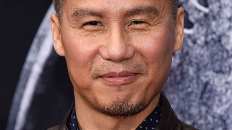 BD Wong smiling for cameras