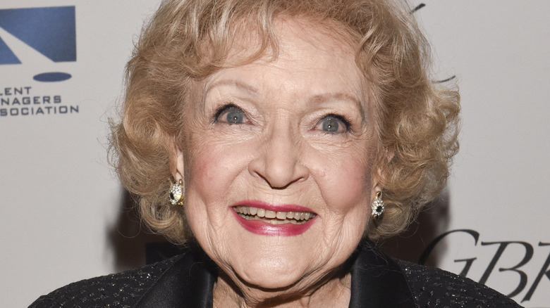 Betty White smiling