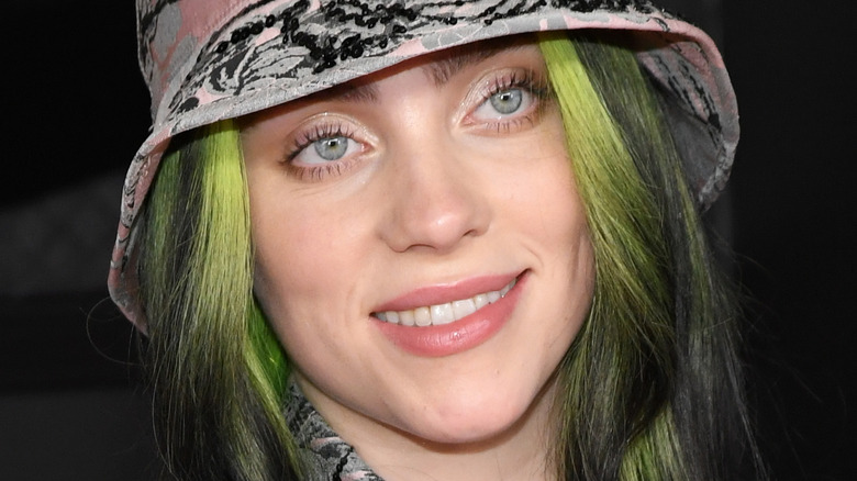 Billie Eilish smiling