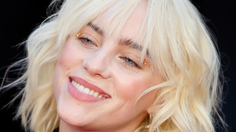 Billie Eilish smiling 