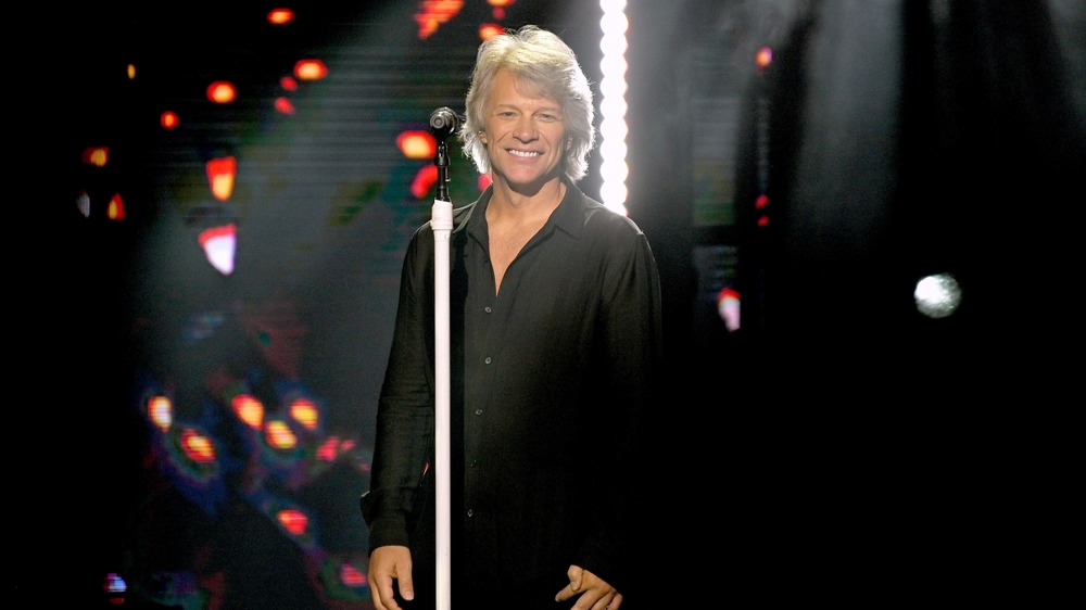 Jon Bon Jovi smiling