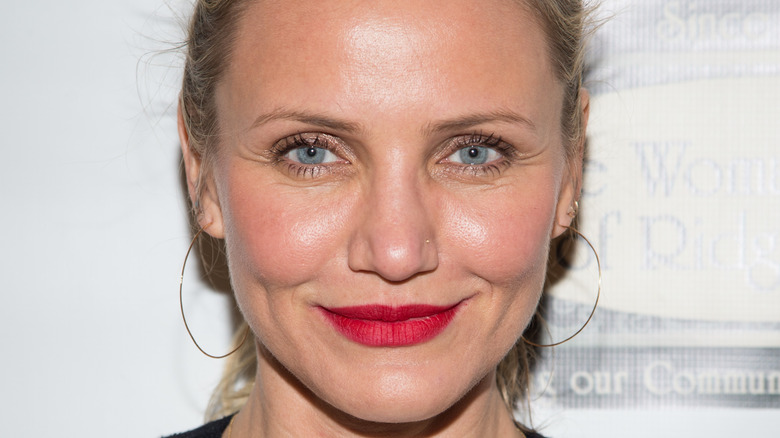 Cameron Diaz smiling on the red carpet
