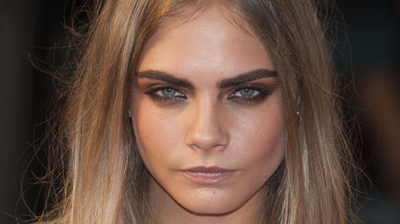 Cara ﻿Delevingne close up 