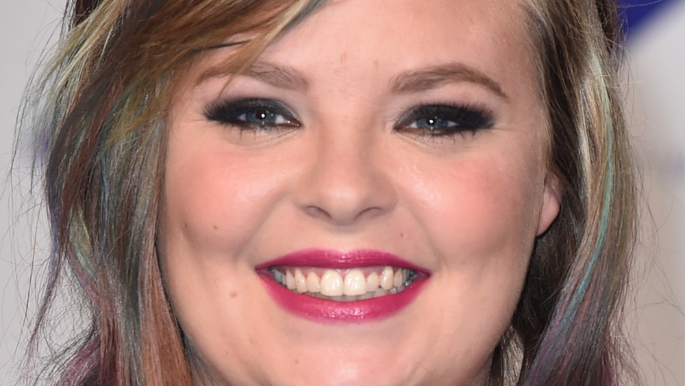 Catelynn Lowell smiling, close-up