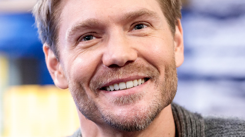 Chad Michael Murray smiling