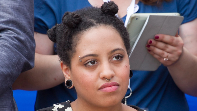 Chiara de Blasio at event