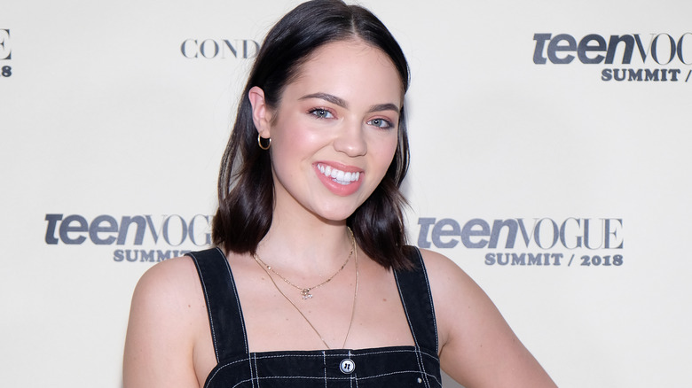 Claudia Sulewski smiling, posing