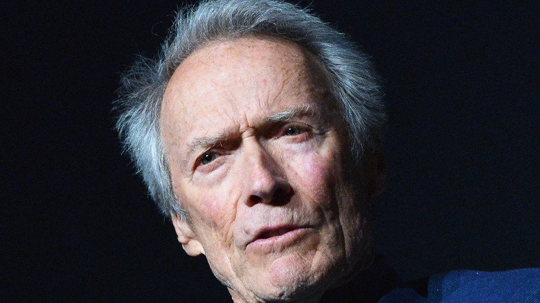 Clint Eastwood during an interview