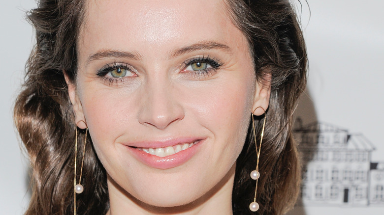 Felicity Jones on red carpet