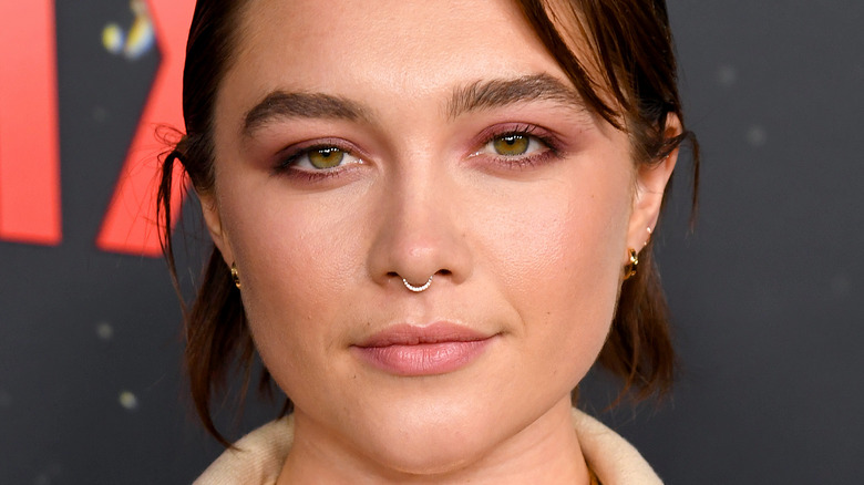 Florence Pugh on the red carpet 
