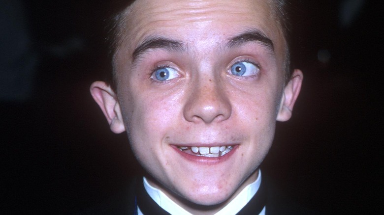 Frankie Muniz as a child