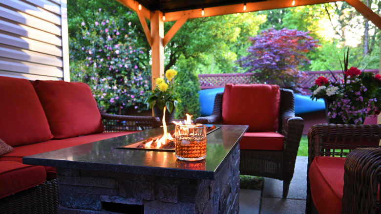 beautiful patio decor