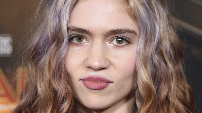 Grimes at the "Captain Marvel" premiere