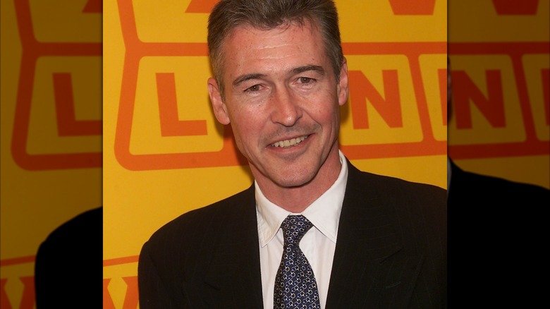 Randolph Mantooth smiling at the TV Land fifth anniversary celebration in 2001