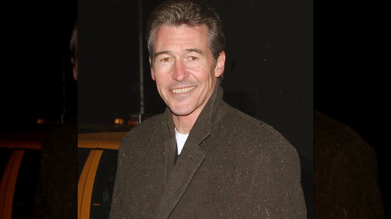 Randolph Mantooth smiling at the "The Play What I Wrote" Broadway opening in 2003