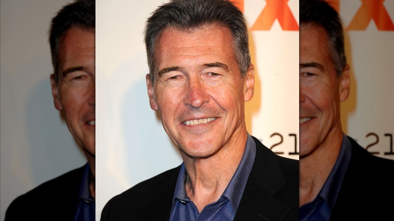 Randolph Mantooth smiling at the Season 4 premiere for "Sons of Anarchy" in 2011
