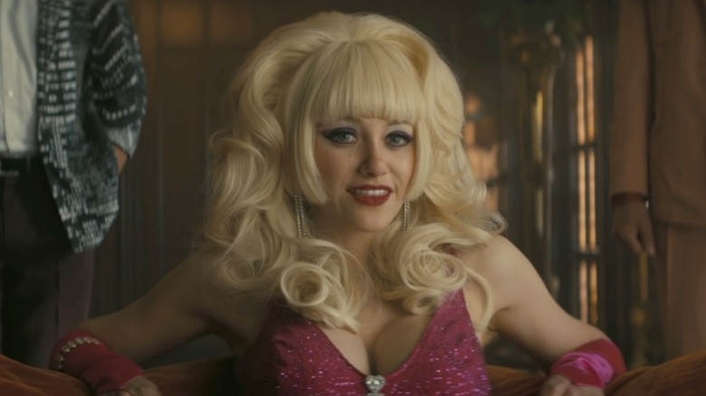 Emmy Rossum stars as Angelyn in the Peacock miniseries of the same name