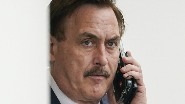 Mike Lindell on the phone