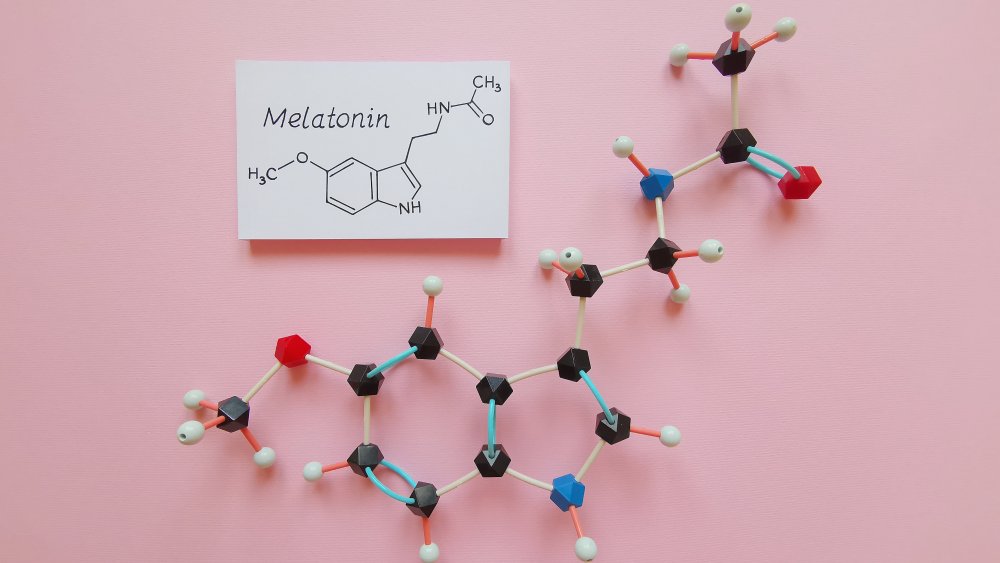 molecular structure melatonin