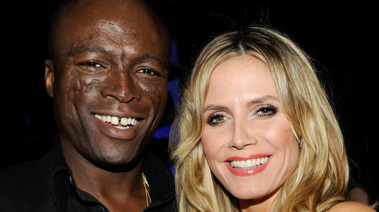 Seal, Heidi Klum smiling