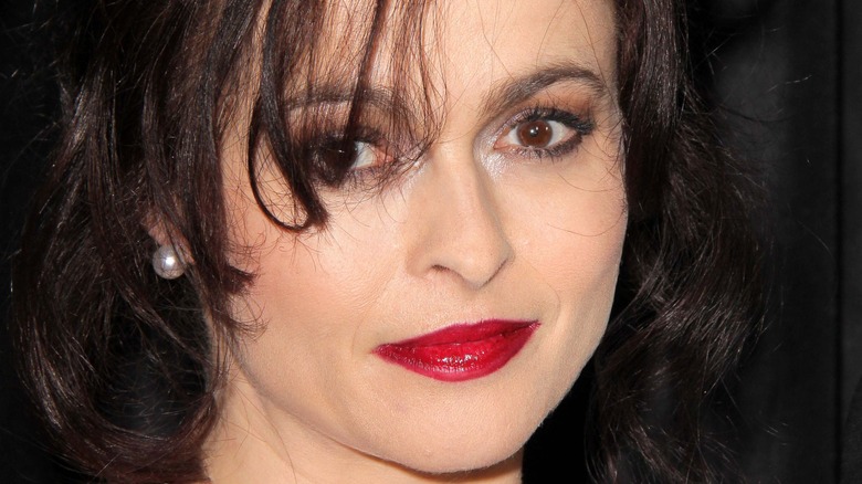 Helena Bonham Carter smiling