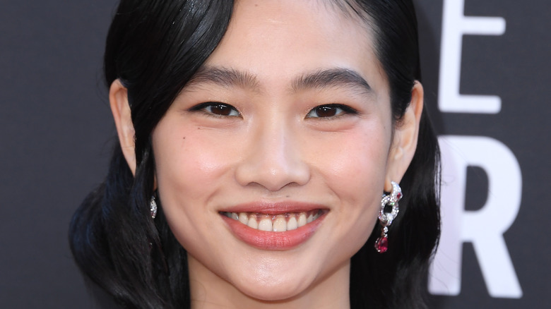 HoYeon Jung on the red carpet 