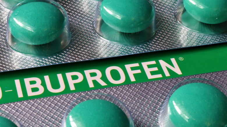 blister pack of ibuprofen