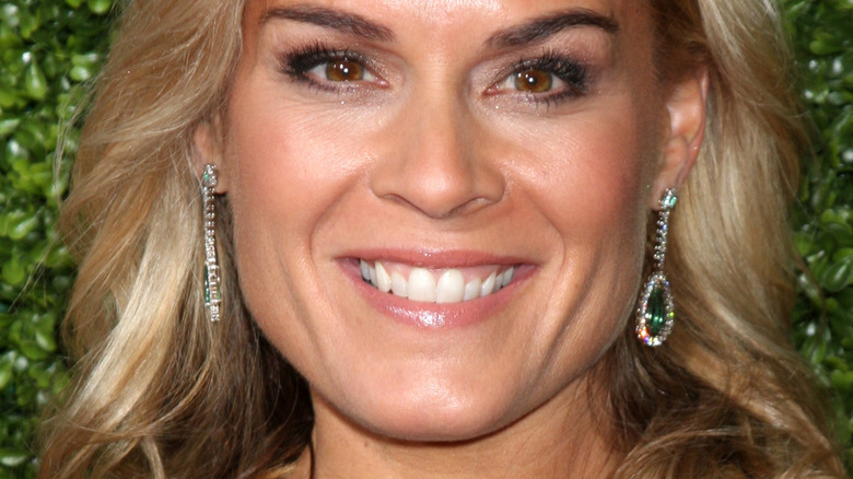 Cat Cora smiling at event