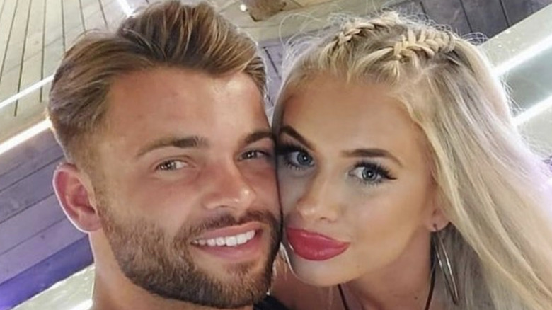 Jake Cornish and Liberty Poole on Love Island