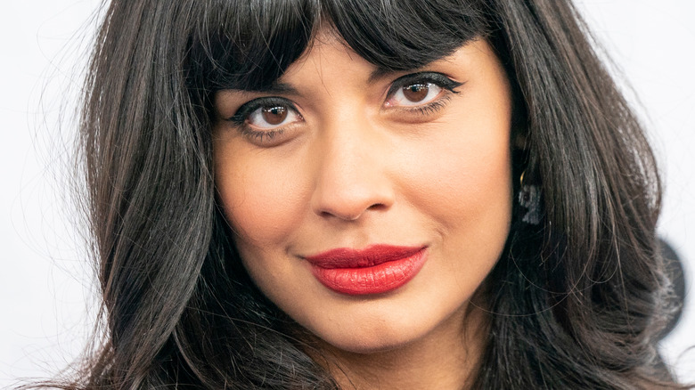 Jameela Jamil posing