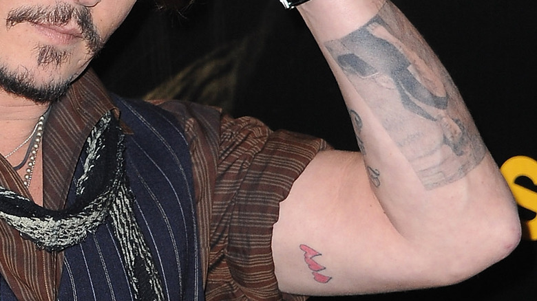 Johnny Depp's 37 Tattoos & Their Meanings - Body Art Guru