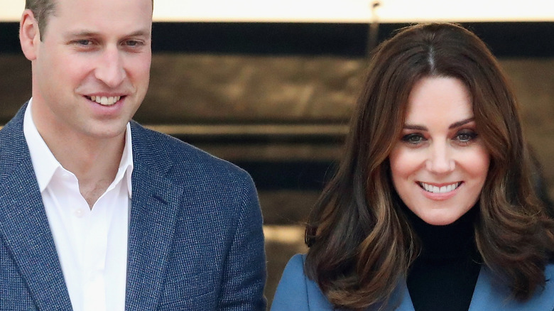 Prince William and Kate Middleton at event