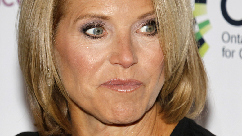 close up of Katie Couric