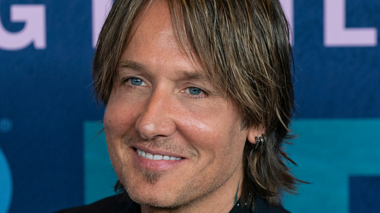 Keith Urban smiling